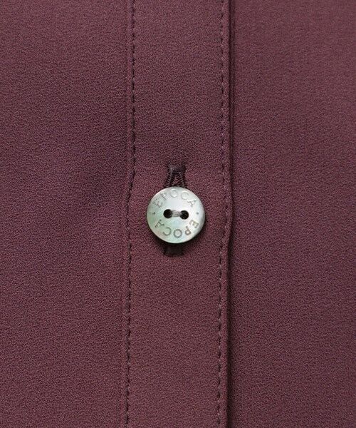 EPOCA / エポカ シャツ・ブラウス | パウダリージョーゼット フレアブラウス | 詳細10