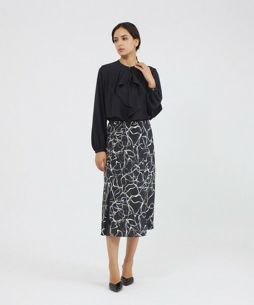 EPOCA / エポカ シャツ・ブラウス | パウダリージョーゼット フレアブラウス | 詳細2