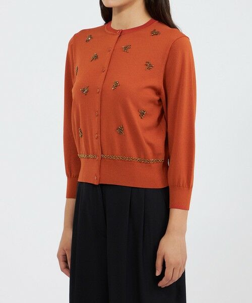 EPOCA / エポカ ニット・セーター | ビジューエンブロイダリー ニットカーディガン | 詳細5