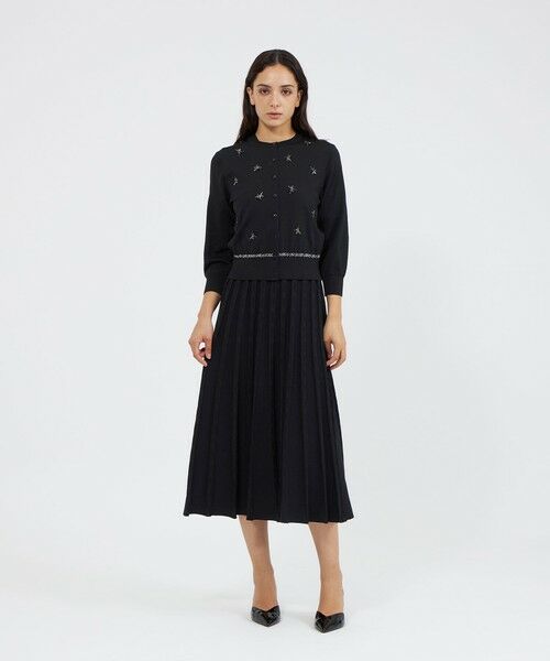 EPOCA / エポカ ニット・セーター | ビジューエンブロイダリー ニットカーディガン | 詳細2