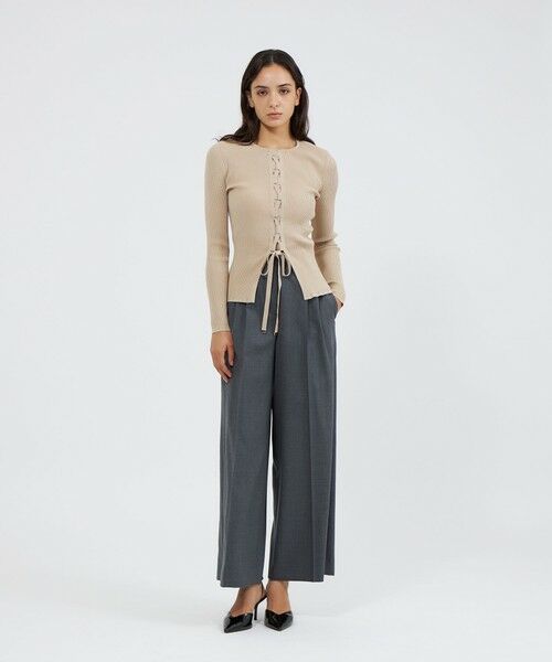 EPOCA / エポカ ニット・セーター | レースアップニット プルオーバー | 詳細3