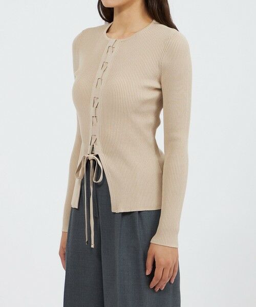 EPOCA / エポカ ニット・セーター | レースアップニット プルオーバー | 詳細5