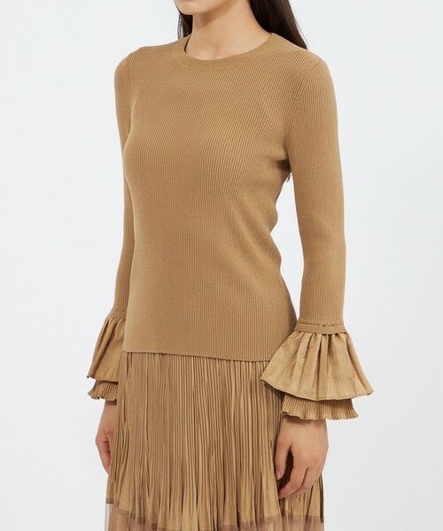 EPOCA / エポカ ニット・セーター | タフタスリーブニット プルオーバー | 詳細5