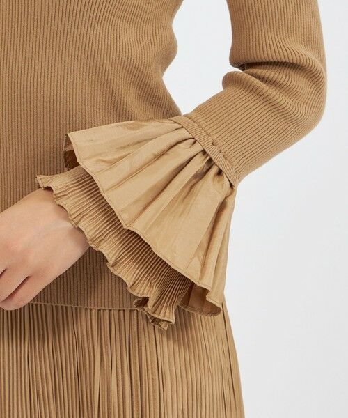 EPOCA / エポカ ニット・セーター | タフタスリーブニット プルオーバー | 詳細7