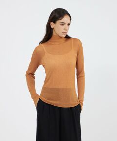 EPOCA / エポカ ニット・セーター | シアーラメ ハイネックニット