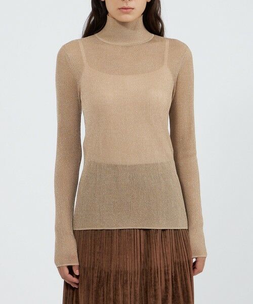 EPOCA / エポカ ニット・セーター | シアーラメ ハイネックニット | 詳細6