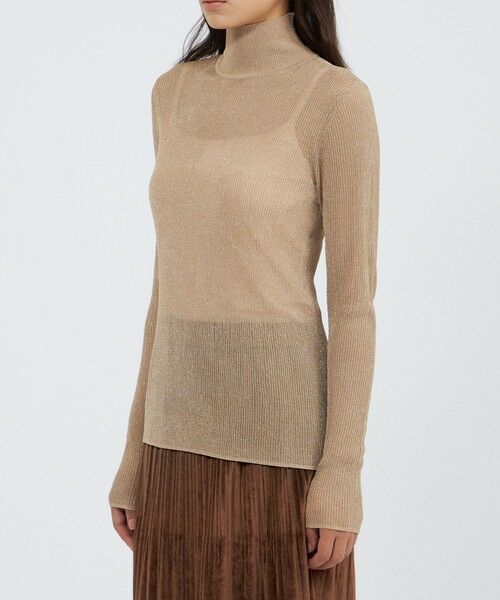 EPOCA / エポカ ニット・セーター | シアーラメ ハイネックニット | 詳細7