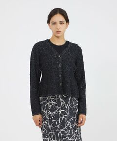 EPOCA / エポカ ニット・セーター | ラメノットヤーン ニットカーディガン