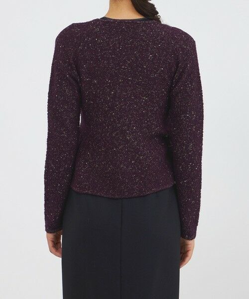 EPOCA / エポカ ニット・セーター | ラメノットヤーン ニットカーディガン | 詳細6