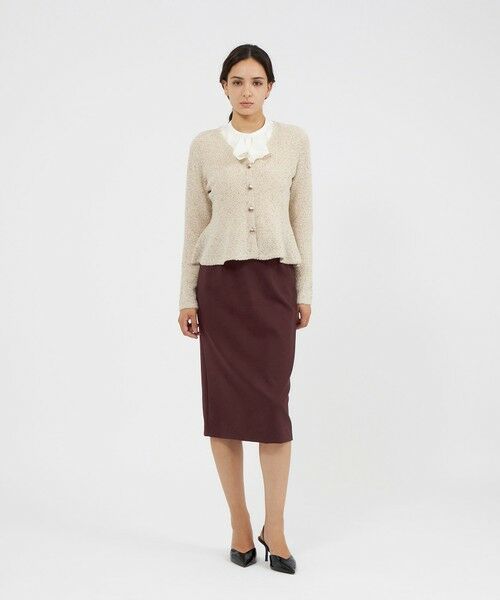 EPOCA / エポカ ニット・セーター | ラメノットヤーン ニットカーディガン | 詳細1