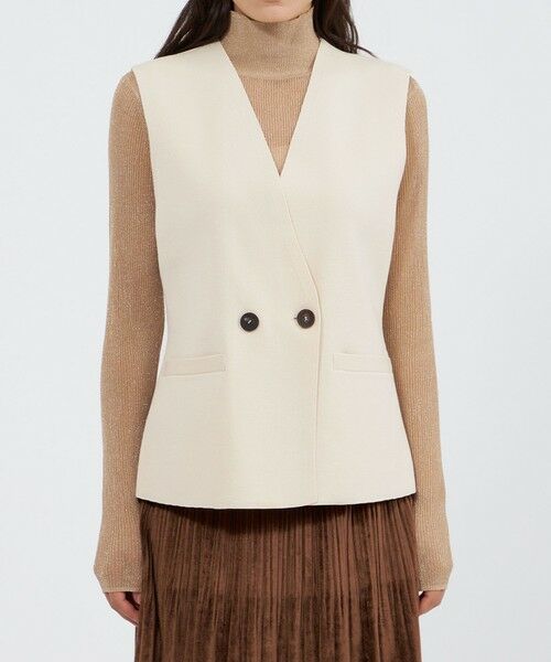 EPOCA / エポカ ニット・セーター | コンパクトニットジレ | 詳細3