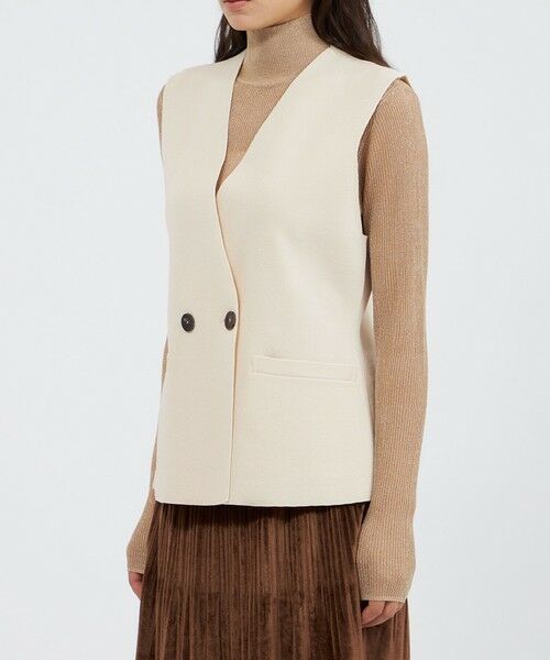 EPOCA / エポカ ニット・セーター | コンパクトニットジレ | 詳細4