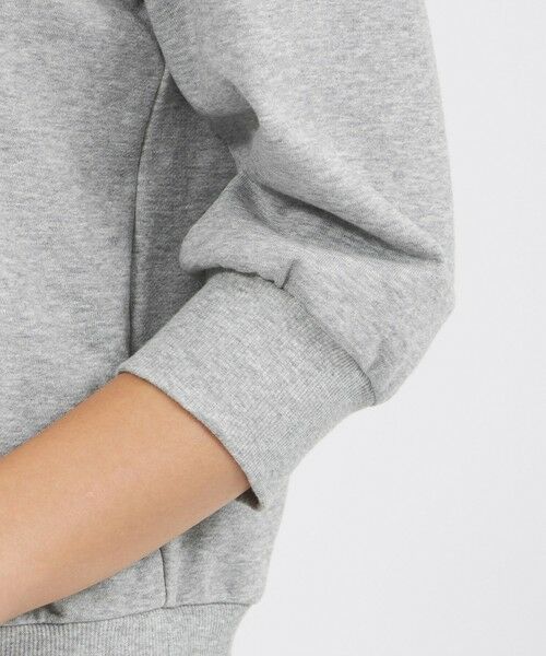 EPOCA / エポカ カットソー | フォイルロゴプリント スウェットプルオーバー | 詳細7