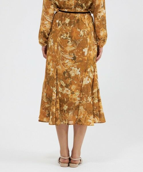 EPOCA / エポカ ロング・マキシ丈スカート | レイヤーフィオーレプリント フレアスカート | 詳細5