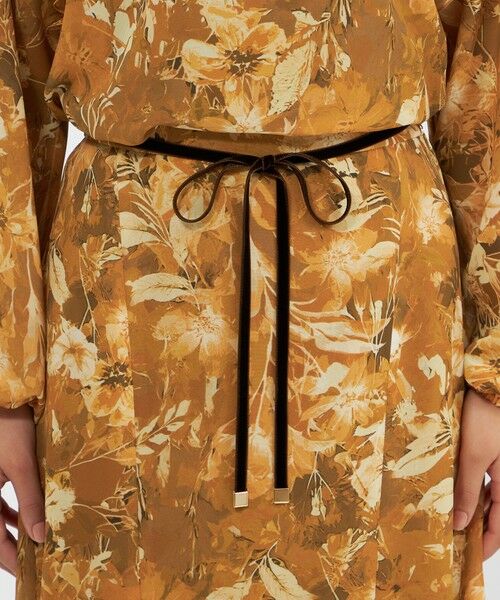 EPOCA / エポカ ロング・マキシ丈スカート | レイヤーフィオーレプリント フレアスカート | 詳細6