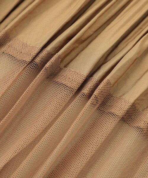 EPOCA / エポカ ロング・マキシ丈スカート | チュールコンビタフタ プリーツスカート | 詳細9