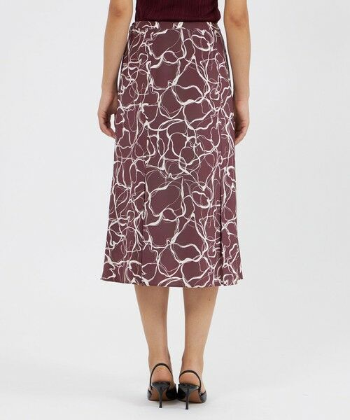EPOCA / エポカ ロング・マキシ丈スカート | マーブルプリント セミフレアスカート | 詳細8