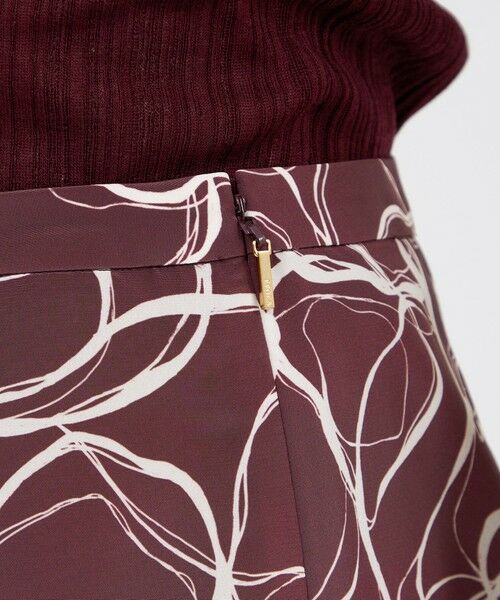 EPOCA / エポカ ロング・マキシ丈スカート | マーブルプリント セミフレアスカート | 詳細9