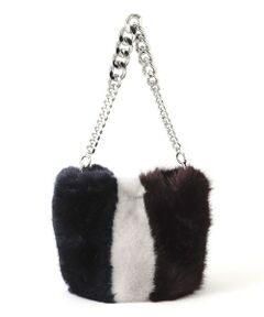 EPOCA / エポカ メッセンジャーバッグ・ウエストポーチ | 【a point etc】マルチカラーエコファーバッグ《WEB＆EPOCA THE SHOP店舗限定》