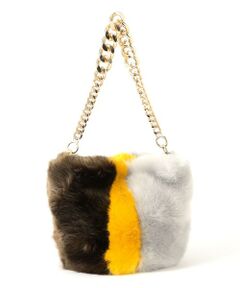 EPOCA / エポカ メッセンジャーバッグ・ウエストポーチ | 【a point etc】マルチカラーエコファーバッグ《WEB＆EPOCA THE SHOP店舗限定》