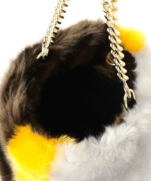 EPOCA / エポカ メッセンジャーバッグ・ウエストポーチ | 【a point etc】マルチカラーエコファーバッグ《WEB＆EPOCA THE SHOP店舗限定》 | 詳細4