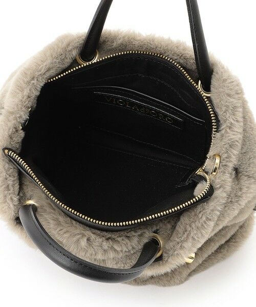 EPOCA / エポカ メッセンジャーバッグ・ウエストポーチ | 【VIOLAd'ORO】エコファーハンドバッグ《WEB＆EPOCA THE SHOP店舗限定》 | 詳細4