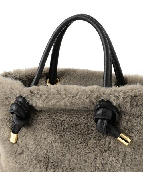 EPOCA / エポカ メッセンジャーバッグ・ウエストポーチ | 【VIOLAd'ORO】エコファーハンドバッグ《WEB＆EPOCA THE SHOP店舗限定》 | 詳細6