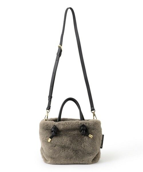 EPOCA / エポカ メッセンジャーバッグ・ウエストポーチ | 【VIOLAd'ORO】エコファーハンドバッグ《WEB＆EPOCA THE SHOP店舗限定》 | 詳細9