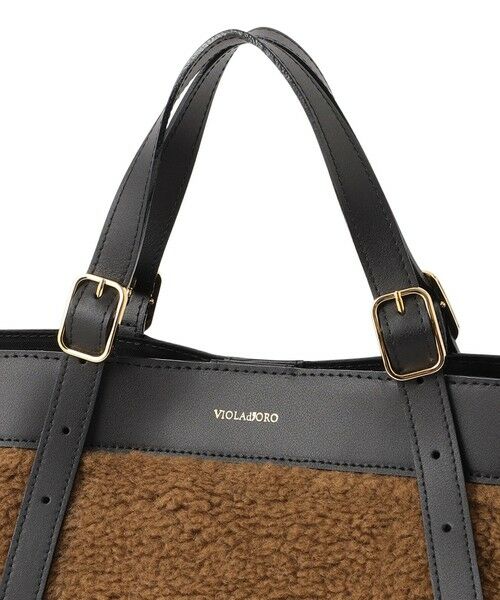 EPOCA / エポカ メッセンジャーバッグ・ウエストポーチ | 【VIOLAd'ORO】エコファーコンビバッグ《WEB＆EPOCA THE SHOP店舗限定》 | 詳細5