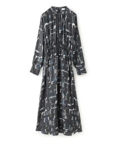 EPOCA / エポカ ロング・マキシ丈ワンピース | 【SACRA】ブラッシュペインティングドレス《WEB＆EPOCA THE SHOP店舗限定》