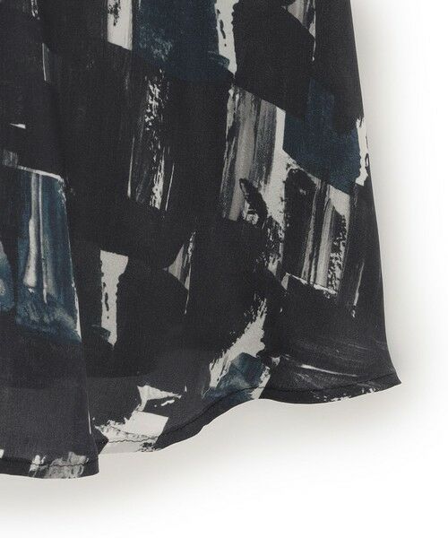 EPOCA / エポカ ロング・マキシ丈ワンピース | 【SACRA】ブラッシュペインティングドレス《WEB＆EPOCA THE SHOP店舗限定》 | 詳細7