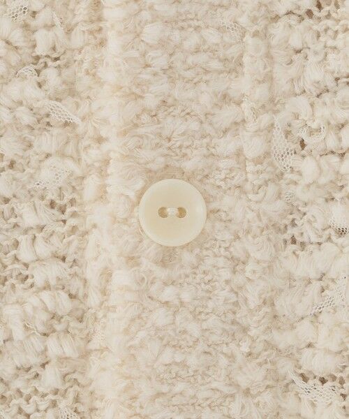 EPOCA / エポカ ニット・セーター | 【COOHEM】ベーシックツイードベルベットジャケット《WEB＆EPOCA THE SHOP店舗限定》 | 詳細5