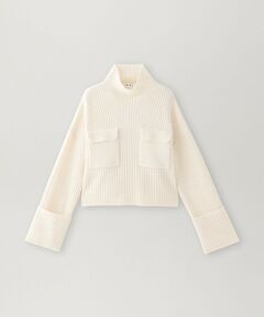 EPOCA / エポカ ニット・セーター | 【SACRA】リブニットトップス《WEB＆EPOCA THE SHOP店舗限定》