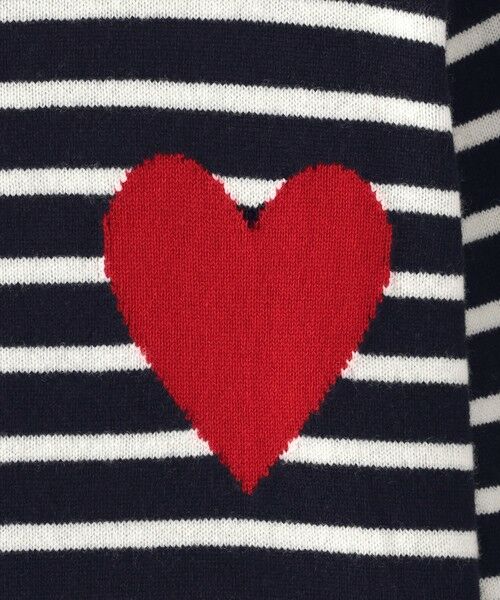 EPOCA / エポカ ニット・セーター | 【CHINTI&PARKER】ボーダーハートセーター《WEB＆EPOCA THE SHOP店舗限定》 | 詳細5