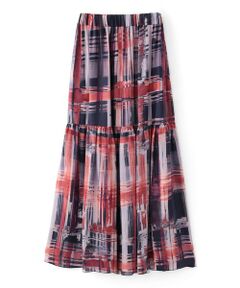 EPOCA / エポカ ロング・マキシ丈スカート | 【SACRA】チェックスカート《WEB＆EPOCA THE SHOP店舗限定》