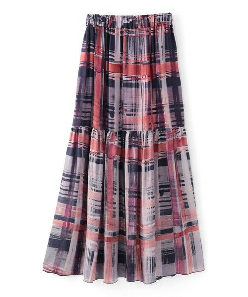 EPOCA / エポカ ロング・マキシ丈スカート | 【SACRA】チェックスカート《WEB＆EPOCA THE SHOP店舗限定》 | 詳細1
