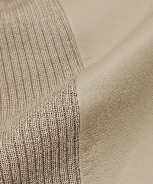 EPOCA / エポカ ノーカラージャケット | 【EPOCA STORIA】ソフトラムレザージャケット《WEB&EPOCA THE SHOP店舗限定》 | 詳細9