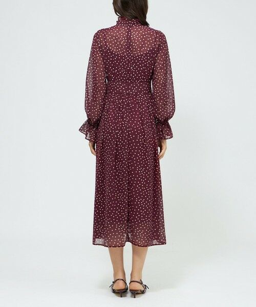 EPOCA / エポカ ロング・マキシ丈ワンピース | 【EPOCA STORIA】ドットプリントワンピース《WEB&EPOCA THE SHOP店舗限定》 | 詳細7