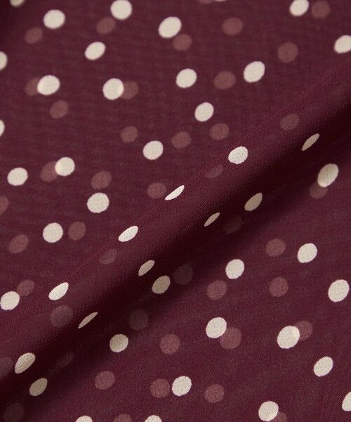 EPOCA / エポカ ロング・マキシ丈ワンピース | 【EPOCA STORIA】ドットプリントワンピース《WEB&EPOCA THE SHOP店舗限定》 | 詳細11