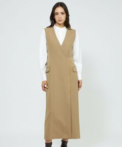 EPOCA / エポカ ロング・マキシ丈ワンピース | 【EPOCA STORIA】2wayジレワンピース《WEB＆EPOCA THE SHOP店舗限定》