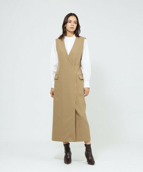 EPOCA / エポカ ロング・マキシ丈ワンピース | 【EPOCA STORIA】2wayジレワンピース《WEB＆EPOCA THE SHOP店舗限定》 | 詳細3