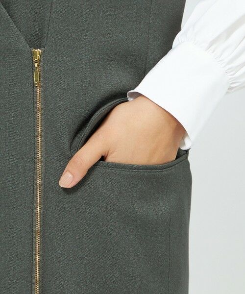 EPOCA / エポカ ロング・マキシ丈ワンピース | 【EPOCA STORIA】2wayジレワンピース《WEB＆EPOCA THE SHOP店舗限定》 | 詳細8