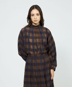 EPOCA / エポカ シャツ・ブラウス | 【EPOCA STORIA】オンブレーチェックブラウス《WEB＆EPOCA THE SHOP店舗限定》
