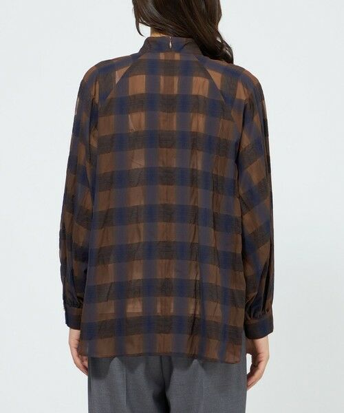 EPOCA / エポカ シャツ・ブラウス | 【EPOCA STORIA】オンブレーチェックブラウス《WEB＆EPOCA THE SHOP店舗限定》 | 詳細6