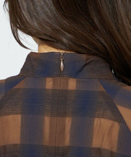 EPOCA / エポカ シャツ・ブラウス | 【EPOCA STORIA】オンブレーチェックブラウス《WEB＆EPOCA THE SHOP店舗限定》 | 詳細7