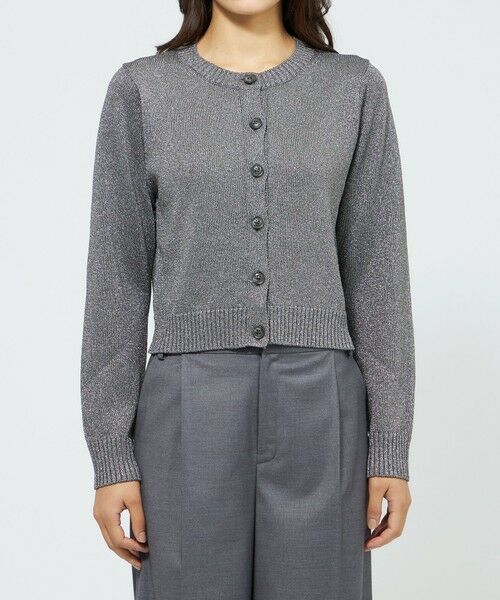 EPOCA / エポカ ニット・セーター | 【EPOCA STORIA】ラメリリヤーンカーディガン《WEB＆EPOCA THE SHOP店舗限定》 | 詳細4