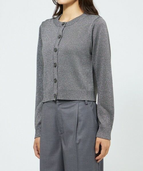 EPOCA / エポカ ニット・セーター | 【EPOCA STORIA】ラメリリヤーンカーディガン《WEB＆EPOCA THE SHOP店舗限定》 | 詳細5