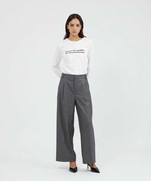 EPOCA / エポカ その他パンツ | 【EPOCA STORIA】タックワイドパンツ《WEB&EPOCA THE SHOP店舗限定》 | 詳細1