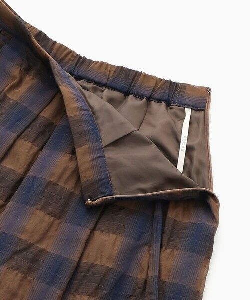 EPOCA / エポカ ロング・マキシ丈スカート | 【EPOCA STORIA】オンブレーチェックスカート 《WEB＆EPOCA THE SHOP店舗限定》 | 詳細7