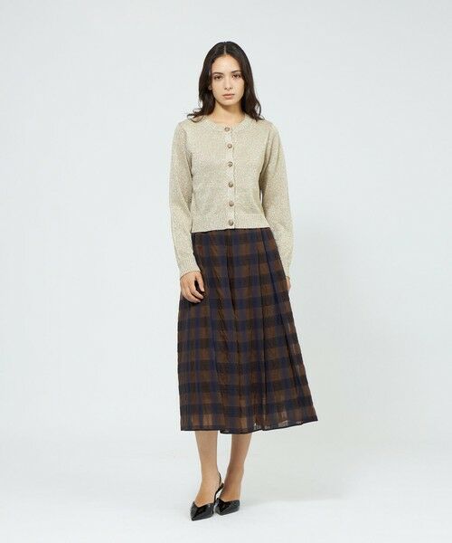 EPOCA / エポカ ロング・マキシ丈スカート | 【EPOCA STORIA】オンブレーチェックスカート 《WEB＆EPOCA THE SHOP店舗限定》 | 詳細2